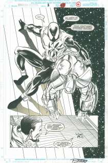 Al Milgrom, John Kalisz, Ron Lim | Spider-Man Unlimited vol 1 #8, strona 48 (komplet: plansza + kolor) | ArtKomiks Aukcje