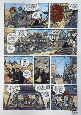 Gilles Cazaux | Le grand Large – TOME 1 – Planche originale – Page 10 | Zic et Bul