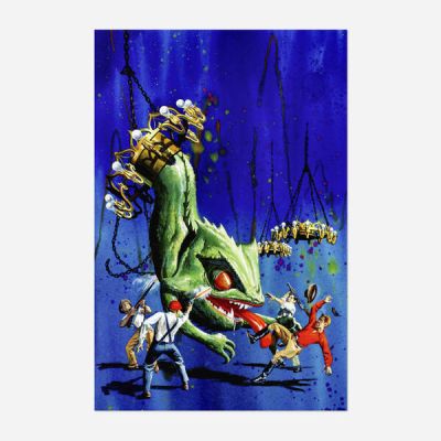 George Wilson | Lot 107 - Boris Karloff Tales of Mystery #42 Cover Original Art (Gold Key, 1972) | Landry Pop Auctions