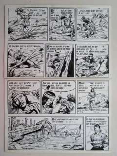 Willy Vandersteen / Frank Sels | Karl May 14 - Originele pagina (p.5) - De toverbuks - Page volante - (1966) | Catawiki