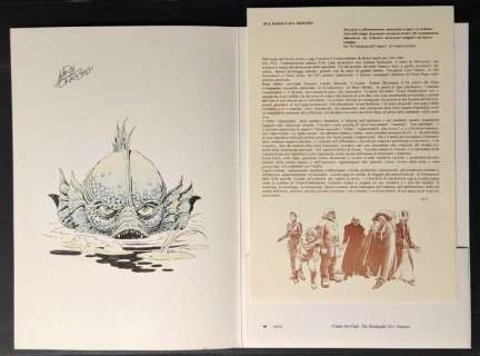 I Mostri - Marco Torricelli - portfolio + disegno originale firmato - First edition - (2003)