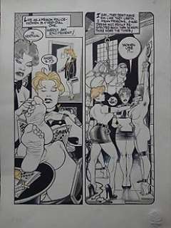 Franco Saudelli - tavola Originale "Bizzarrerie" - Loose page - (2002)