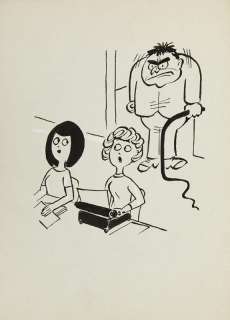 Gwidon Miklaszewski (1912 - 1999) | Gwidon Miklaszewski | "Uważaj, stary jest dzisiaj nie w humorze!...", lata 80. XX w. | Desa Unicum