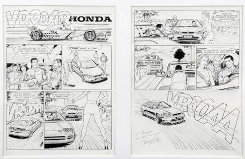 Graton | Michel Vaillant, histoire complète en deux planch… | Banque Dessinée