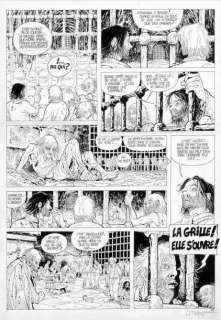 Vicomte, Laurent | BALADE AU BOUT DU MONDE. TOME 1, LA PRISON. Planche 28 | Coutau Bégarie