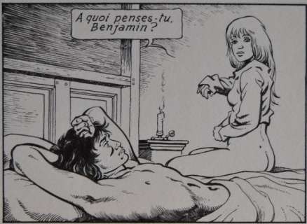 Les pionniers du nouveau monde T3 - Planche originale (p.20) encre de Chine - Le champ d’en haut - (1986) | Catawiki