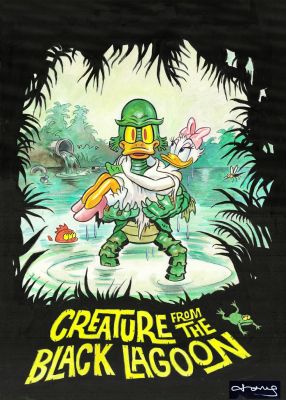 Creature from the Black Lagoon | Corner4art