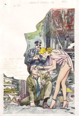 Gustavo Trigo - Copertina per raccolta Lanciostory n.159