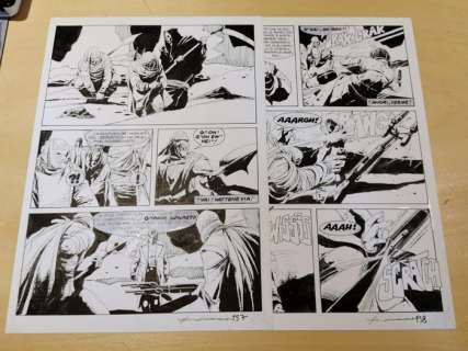 Brendon - C. Roi - Original Page 157 -158 - Loose page - Unique copy | Catawiki