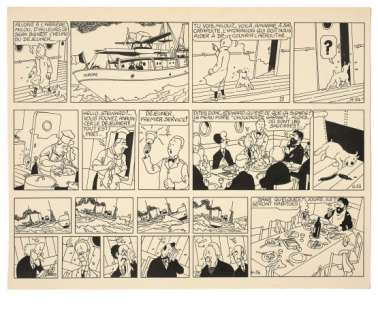 Hergé (Georges Remi Dit) 1907-1983 | L’Étoile mystérieuse | Artcurial