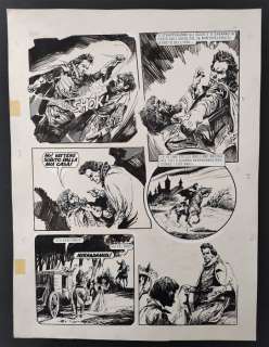 Skorpio - Horacio Lalia - tavola originale "Nekradamus" - Loose page - Unique copy - (1978) | Catawiki