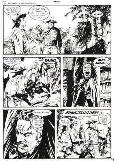 Maurizio Dotti | Tex n. 639 - Tavola Originale "nei bassafondi di San Francisco" - Page volante - EO - (2014) | Catawiki