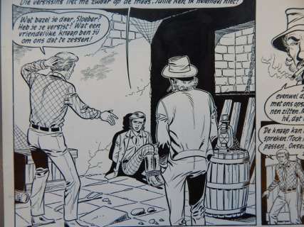 Studio Vandersteen - Jeff Broeckx - Maria de Winter | Sloeber 2 - Originele pagina (strook 47+48) - De Zilveren Adelaar - (1976) | Catawiki