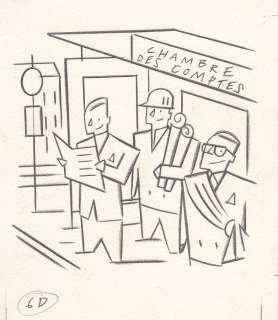 Clerc | Nous demain, illustration publicitaire Ã  la mine … | Millon