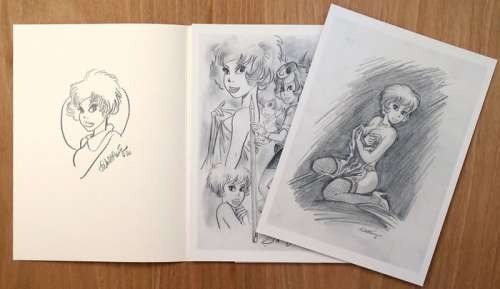 Walthéry | Walthéry, François - Portfolio - Il était sept fois n°18 + dédicace - Page volante - EO | Catawiki