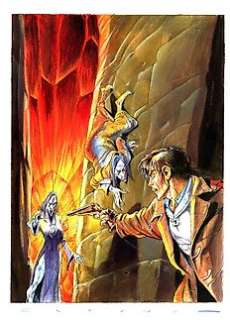 Massimo Rotundo | Brendon n. 80 - M. Rotundo - Original Cover "L’impronta del diavolo" - Page volante - Exemplaire unique - (2011) | Catawiki