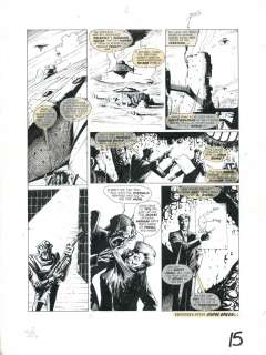 John Higgins - freaks - 2000ad prog 543 page 15 - john higgins art / peter milligan story ( watchmen colourist )