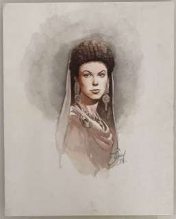 Delaby | Delaby - Original cover Murena - Stofomslag / jaquette T2 - De sable et de sang - (1999/2010) | Catawiki