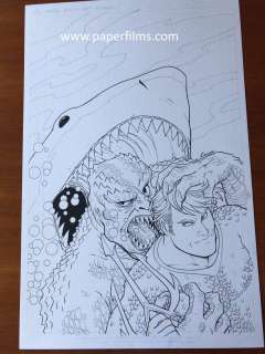 Justice League vs Suicide Squad #5: Aquaman Killer Croc Variant Cover