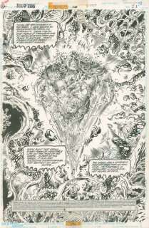 Scot Eaton, Kim Demulder | Swamp Thing vol 2 #128 - amazing title splash - (1993) | Catawiki