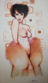 Stefano Mazzotti | Stefano Mazzotti - disegno originale anni ’70 - cm 21x40 - Page volante - Exemplaire unique | Catawiki