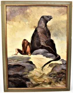 Jeffrey C. Jones Fantasy Oil Painting | Forsythe’s Auctions