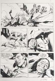 Giovanni Ticci | Tex n. 521 - Giovanni Ticci - tavola originale - Page volante | Catawiki