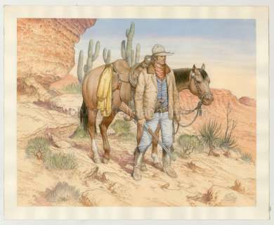 Michel Blanc-Dumont - Illustration originale
 - La Jeunesse de Blueberry