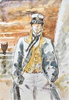 Stefano Babini | Corto Maltese - S. Babini - Dessin original - (2012) | Catawiki