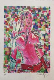 Emma Wildfang | Wildfang, Emma - The Elf - Stencil technique/edding on 30g Kahari paper (2021) | Catawiki