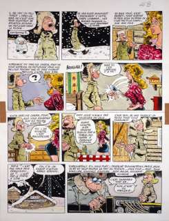 Dimitri | Dimitri - Planche originale couleur - Le Goulag T12 - Halte Ã  la viscère (planche 23) - (1992) | Catawiki