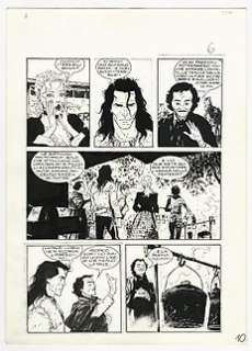 Pasquale Frisenda | Magico Vento #4 - Pasquale Frisenda - tavola originale "La Bestia" - Page volante - Exemplaire unique - (1997) | Catawiki