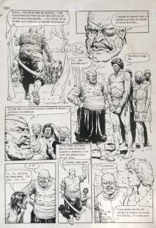 Alberto Salinas | Alberto Salinas - Tavola originale Dago - Page volante | Catawiki