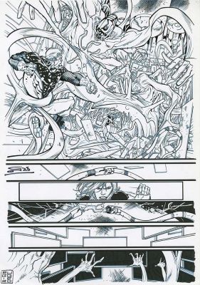 “Disassembled part II” – Ultimate Comics: the Ultimates #26 – tav.11 | Cart Gallery