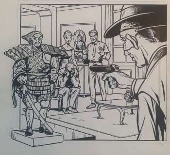 Studio Vandersteen | Biggles 12 - Original cover - De samoeraï - (1967) | Catawiki