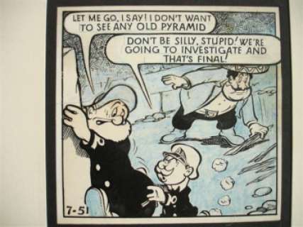 Toonder: originele tekening  Kappie | Zwiggelaar Auctions