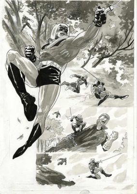 Batman: the Brave and the Bold #14 – “The invader – part II” – tav. 3 | Cart Gallery