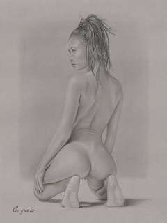 Daniel Cayuela | Cayuela - Oriental Beauty - With COA - Page volante - Exemplaire unique - (2021) | Catawiki