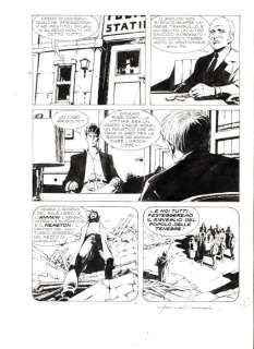 Corrado Roi | Dylan Dog n. 111 - 2x C.Roi - Tavola Originale "La Profezia" - Page volante - EO - (1995) | Catawiki