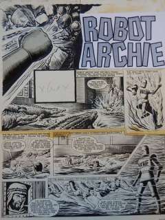 Kearon, Edward | Kearon, Edward - Originele pagina - Archie, de man van Staal - Abdul Kra’s Pirates - (1963) | Catawiki