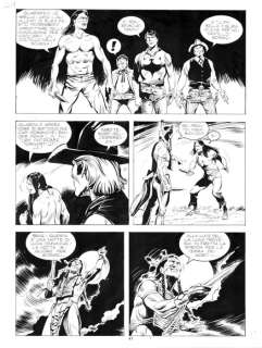 Stefano Andreucci - Zagor n. 364 - 10x S.Andreucci - Tavole Originali "La Miniera Perduta" - Page volante - (1995)