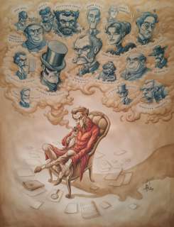 Benoit Dahan - La Galerie des Ennemis de Sherlock Holmes (vendue)