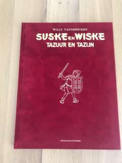 Studio Vandersteen/Paul Geerts | Suske en Wiske - Tazuur en Tazijn superluxe album met fluwelen cover - Cartonné - EO - (2020) | Catawiki