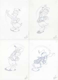 Millet | Donald Duck - Original Drawing Sketches - Millet - EO | Catawiki