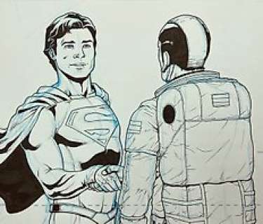 Pere Pérez. - Smallville #1 - Original art page - Pérez, Pere