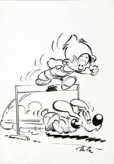 Roba | Boule et Bill, illustration Ã  l’encre de Chin… | Millon