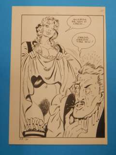 Dino Leonetti E Mario Janni’ | Maghella n. 56 bis - Sequenza di 3x D.Leonetti - Tavola Originale "Lo squartatore nero" - Page volante - EO - (1976) | Catawiki