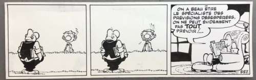 Greg | Greg - Strip original - Achille Talon - Prévisions désespérés | Catawiki