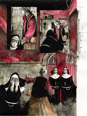 “Hellboy – the Monster of Nivola” – tav.06 | Cart Gallery