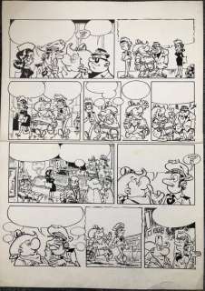 Greg | Greg - Originele pagina - Walter Melon / Achille Talon - Magnesia’s treasure - (1981) | Catawiki